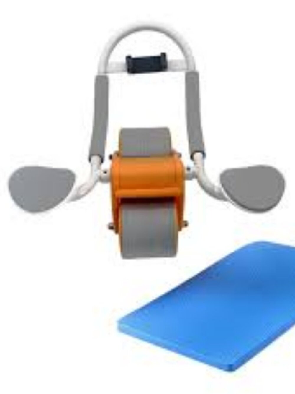 Automatic Rebound Abdominal Roller Wheel With Elbow Support Trainer Gym Exercise